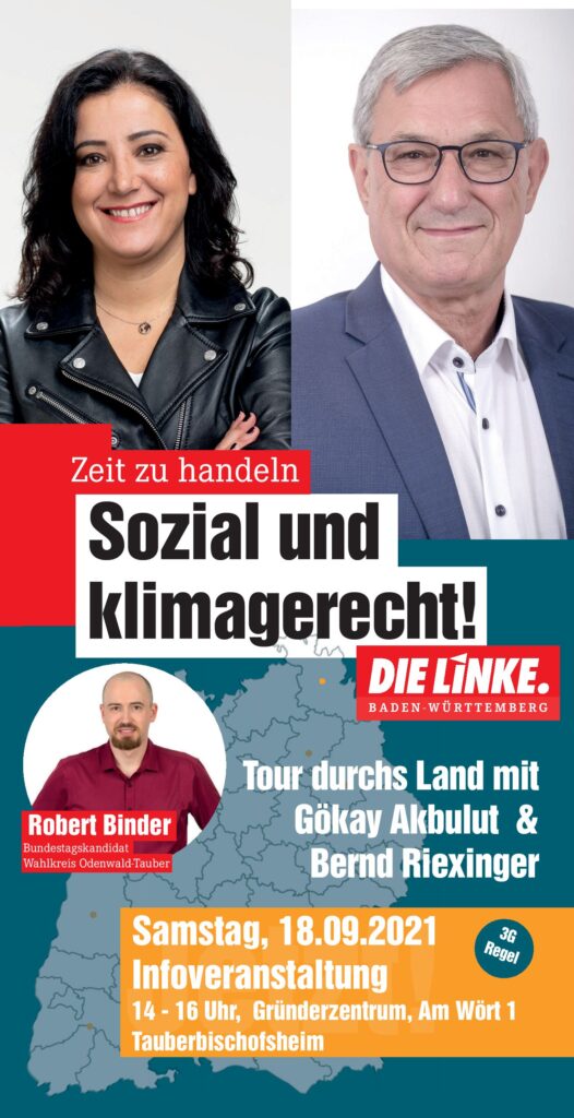 Gökay Akbulut & Bernd Riexinger in TBB
